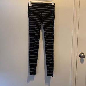 3/$25 Athleta leggings striped